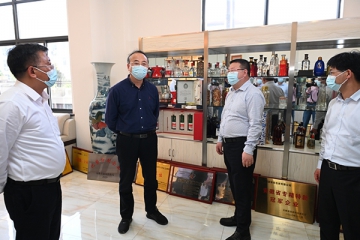 Zhang Xiangan, Secretary of Anqing Municipal Party Committee, visited Anhui Baishijia Packaging Co., Ltd. for inspection and guidance